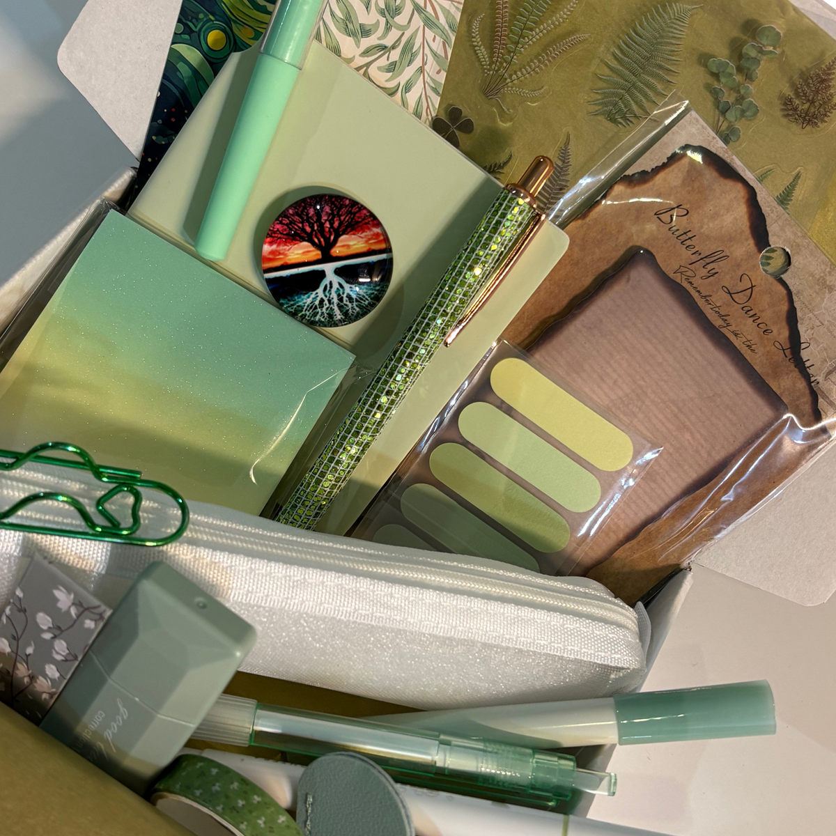 Pocket Stationery Edit - Mint