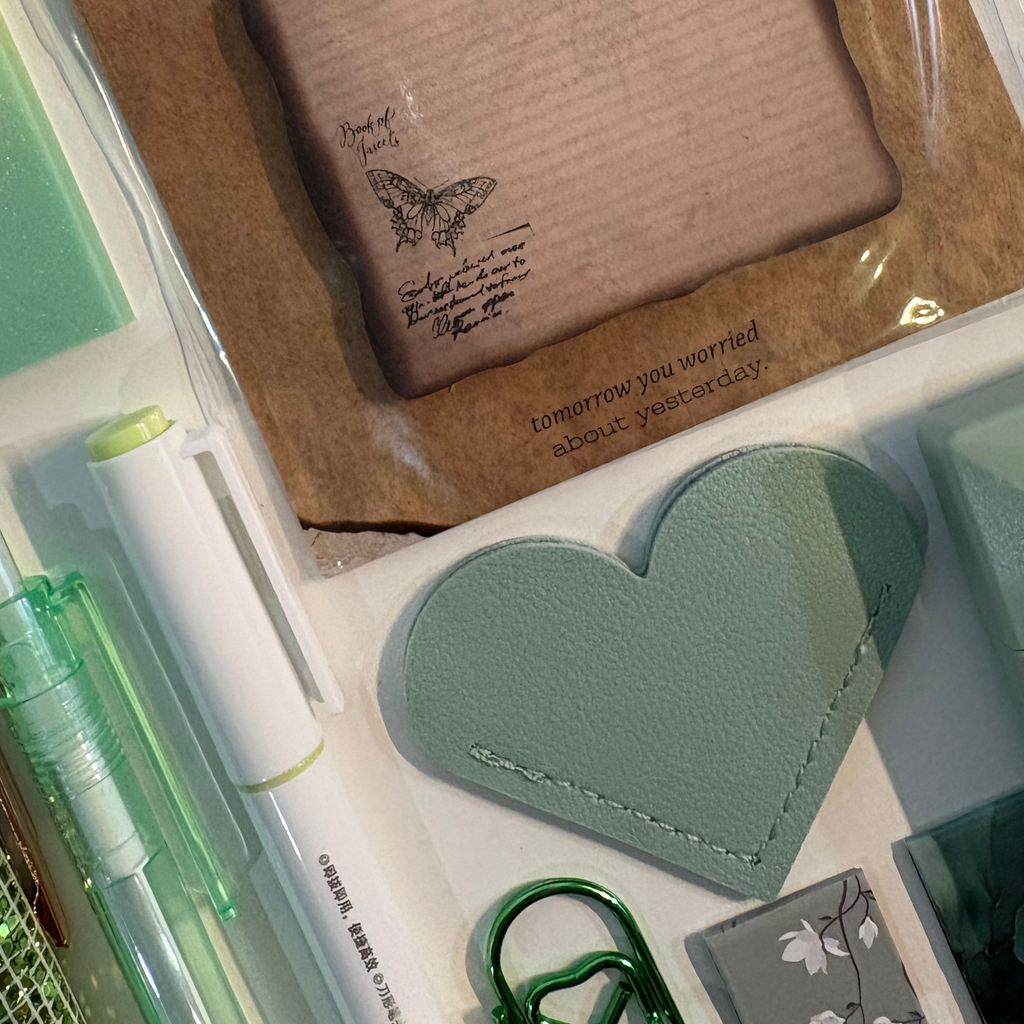 Pocket Stationery Edit - Mint