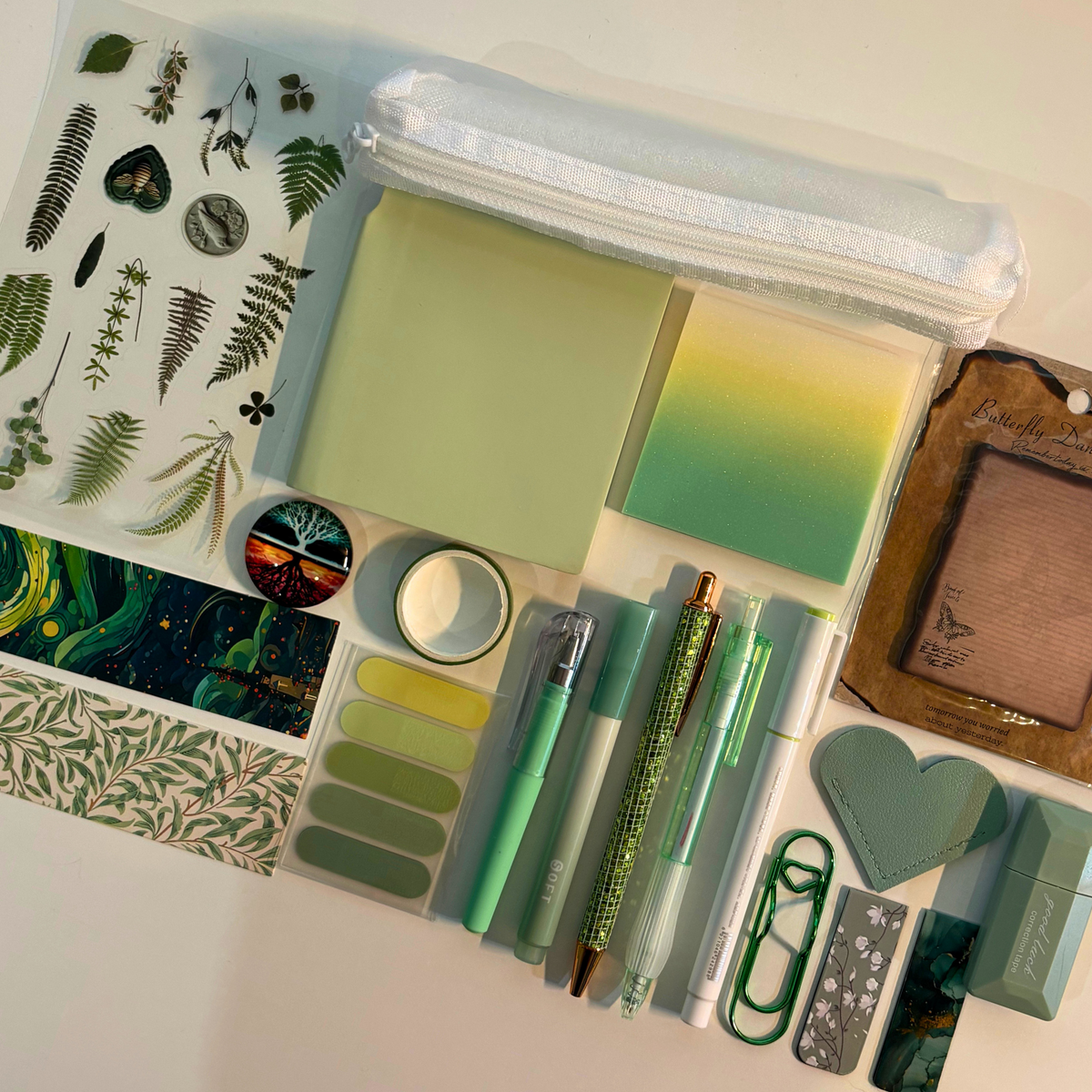 Pocket Stationery Edit - Mint