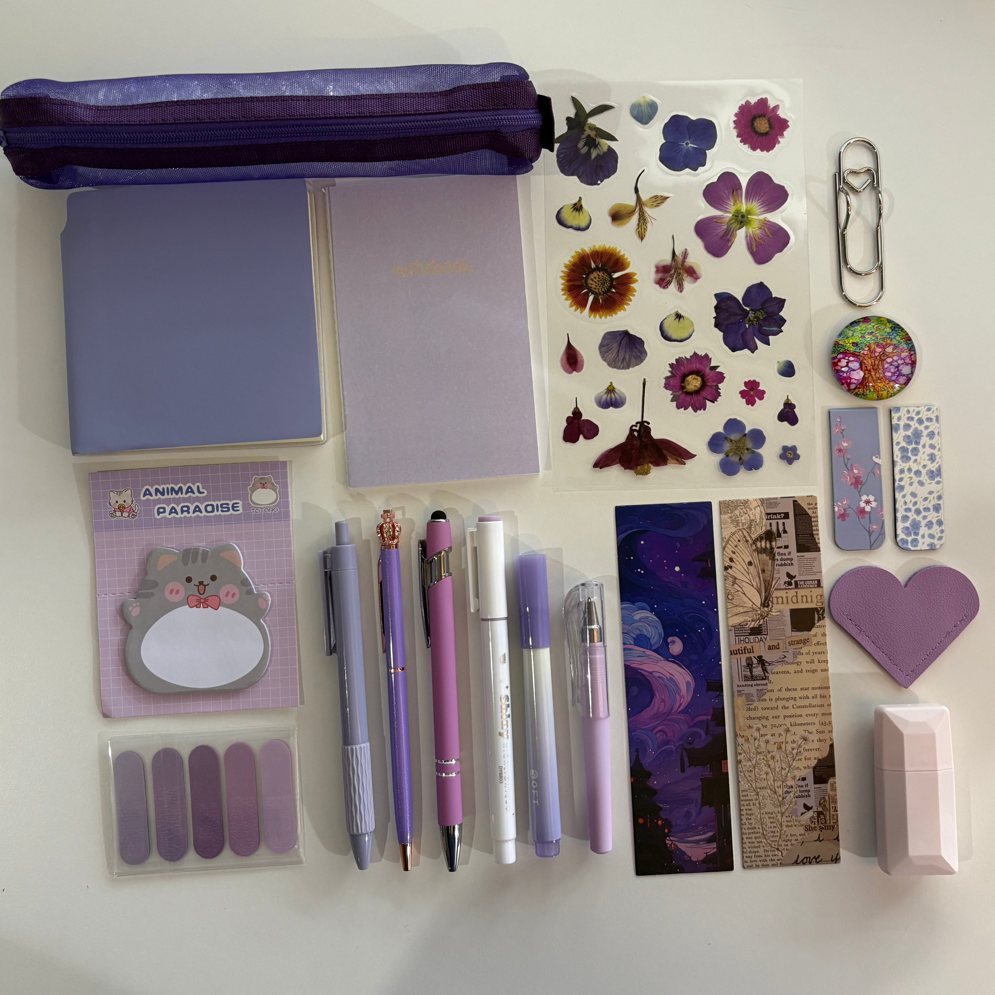 Pocket Stationery Edit - Lavender