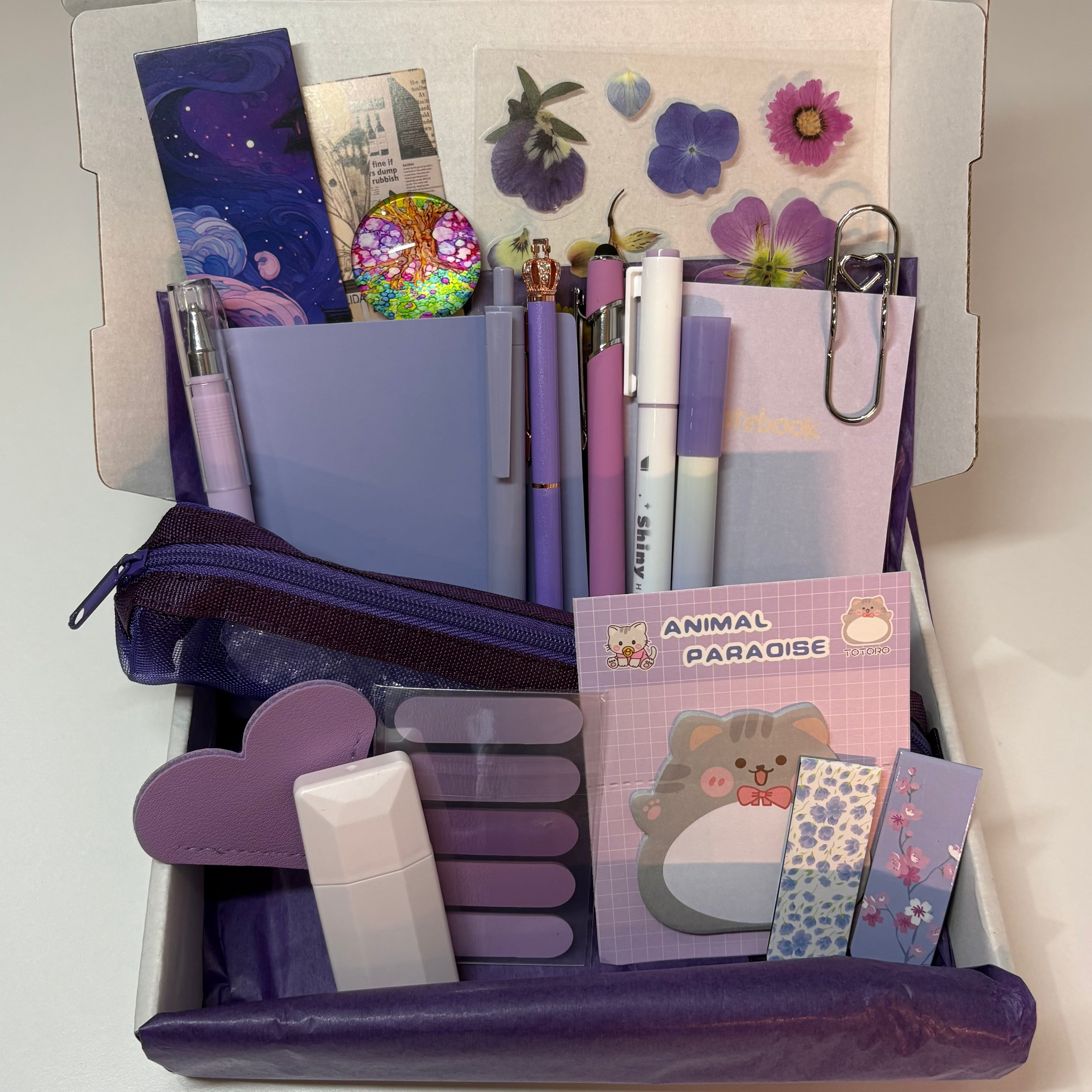 Pocket Stationery Edit - Lavender