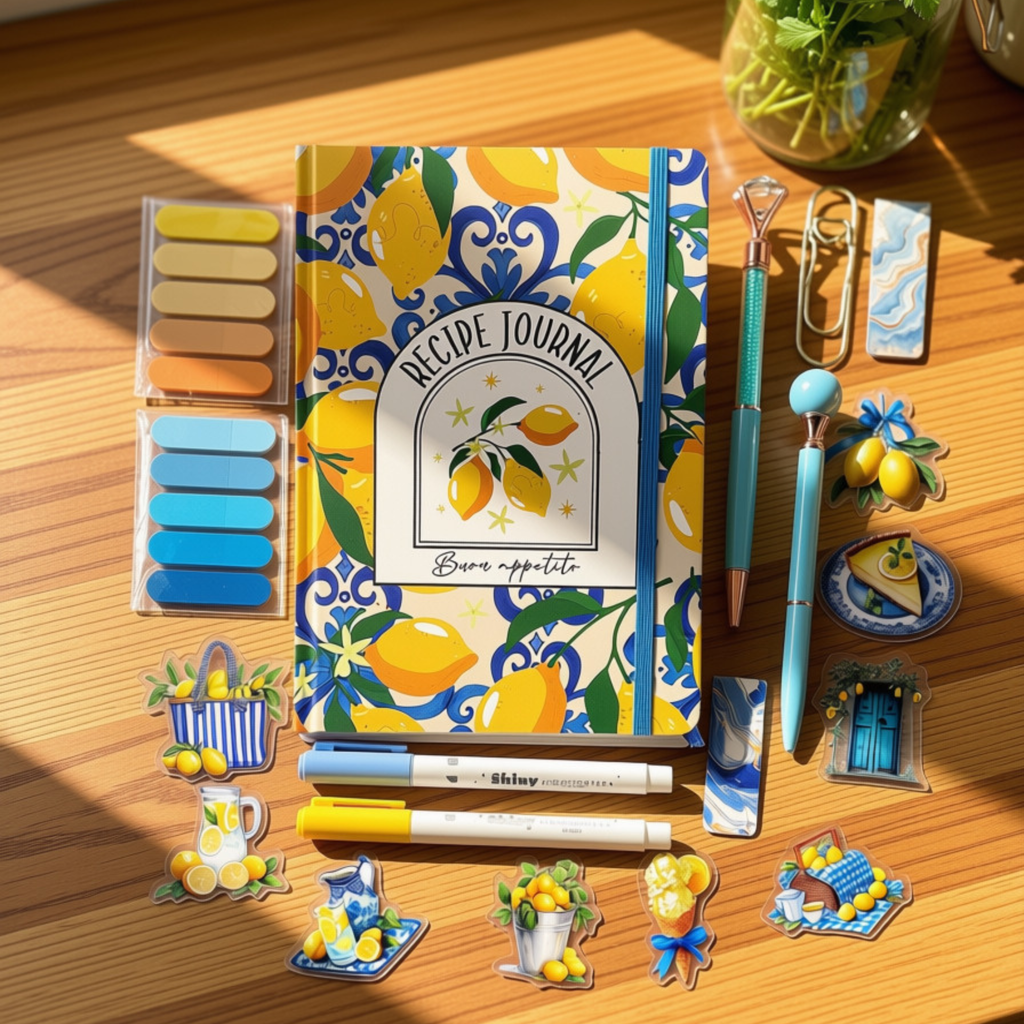 Amalfi Sunshine Recipe Journal Collection