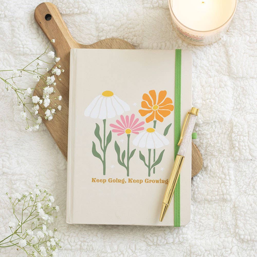 Keep Going, Keep Glowing - Journal and Stationery Bundle